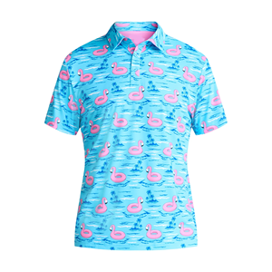 Los polos de hombre de Color azul más vendidos, diseño personalizado, polos de cuello vuelto de moda Premium informales para hombre - Product Image 3