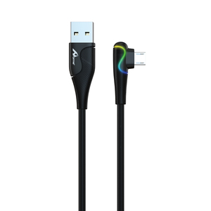 3A Carga rápida USB a Micro Cable 2M Cobre puro y aleación de aluminio para Android e IOS Modelo 1101106 NEGRO en caja - Product Image 2
