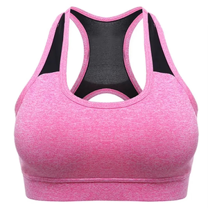 Soutien-gorge de sport pour femme Performance, nouveau design bicolore, pour yoga, gym, entraînement, anti-transpiration, extensible, vêtements de sport - Product Image 1