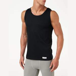Maillot de corps 3 pièces à manches courtes et à col rond pour homme Bi-Elastic Cotton Soft & Breathable Fit - Product Image 5