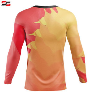 Sublimación Rashguard Mma Camisa de compresión Impreso personalizado Rash Guard Baselayer - Product Image 2
