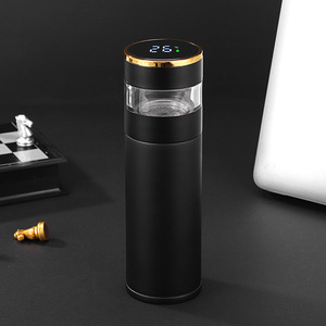Tasse infuseur à thé intelligente avec affichage de la température, en acier inoxydable 316, mug isotherme pour hommes d'affaires, voiture, bureau, personnalisable - Product Image 6