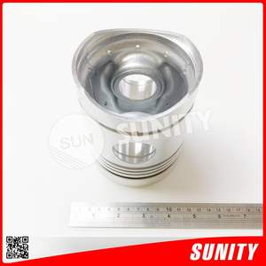 Pistón SUNITY de Taiwán, Nuevo, OEM 122310-22040, 2SM para 3SM, Diésel Marino, Antidesgaste, Plateado, Certificado ISO9001 - Product Image 4