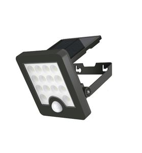 Proiettore solare a LED con sensore crepuscolare e di movimento 5W 4000K IP65 (F-Bright 2075009) - Product Image 1