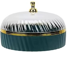 Ensemble de casseroles en acier inoxydable à double paroi de style moderne, avec couvercle, réchauffe-plats - Product Image 3