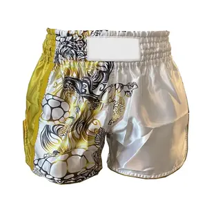 Полностью изготовленные по индивидуальному заказу Прямые поставщики удобные шорты Muay Thai/тяжелые шорты Muay Thai для мужчин
