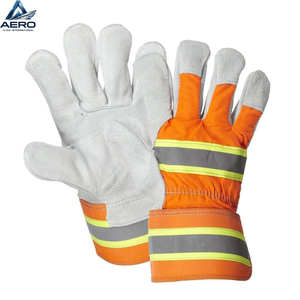 Guantes de trabajo de cuero, guantes de invierno para uso en exteriores, guantes de seguridad de cuero con logotipo personalizado a bajo precio - Product Image 1