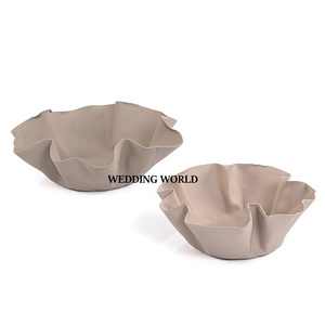Nouveau bol de chocolat poli Merroir élégant Restaurant et hôtel décorer bol de chocolat en métal en gros - Product Image 5