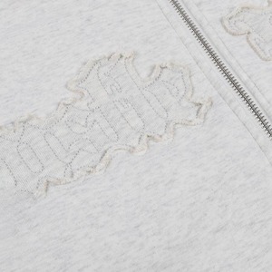 แพทช์เย็บปักถักร้อย400แกรมมีฮู้ดหนาเฮฟวี่เวทวินเทจกำหนดได้น้ำหนักมากแบบซิปขึ้น - Product Image 4