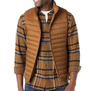 OEM barato fabricante 2025 Otoño Invierno hombres Puffer chaleco transpirable personalizado Color y tamaño hombres mujeres Puffer chaleco - Product Image 4