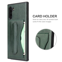 Coque arrière en cuir PU Slim Compatible avec Samsung Note 10, étui pour Note 10 Plus