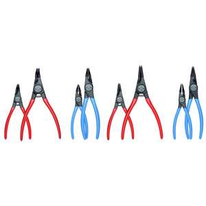 Jeu de 8 pinces à circlips Gedore - Product Image 1