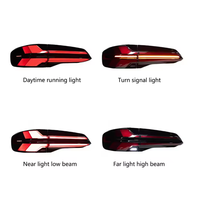 Feux arrière de voiture CCTC pour BMW X5 G05 X5M F95 2019-2023, style LCI, feux arrière à LED séquentiels, lampes arrière, plug and play