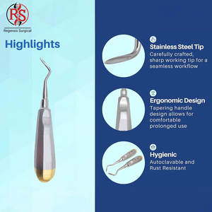 เครื่องมือถอนรากฟันแบบมุม ผลิตอย่างมืออาชีพ ขายดี - Product Image 1