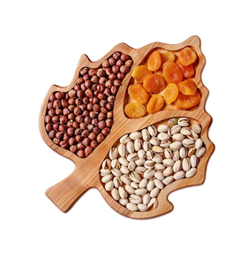 Vajilla de comedor de alta calidad, plato de hoja de madera, orgánico Natural, resistente, Navidad, espacio de lujo, aspecto informal - Product Image 2