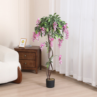 Arbre artificiel de fleurs de cerisier pour la décoration de la maison, des mariages, des fêtes et des jardins, décoration d'arbre de Noël artificiel