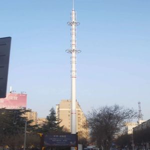 Torre cellulare in acciaio a tubo singolo 5G 25/50 metro torre di telecomunicazione per il servizio di <span class=keywords><strong>telefonia</strong></span> cellulare - Product Image 5