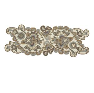 Fresh Arrival Golden Beaded Designs Home Restaurant Hotel Designs Multiple Size Shape Available Designer <b>Mats</b> & Pads Flatware - Product Image 3