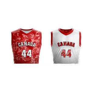 Uniformes de baloncesto reversibles de alta calidad Diseño de Camiseta reversible personalizado 100% Poliéster - Product Image 4