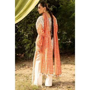 Traje de 3 Piezas para Mujer con Estampado Floral y Cuello Bordado CL-62150 - Product Image 1