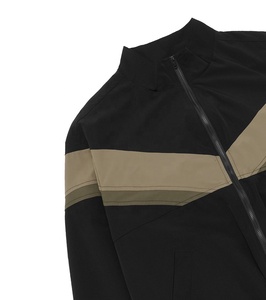 Chaqueta cortavientos al por mayor con cremallera, servicio OEM, fabricante personalizado, chaqueta cortavientos de poliéster para hombre - Product Image 6