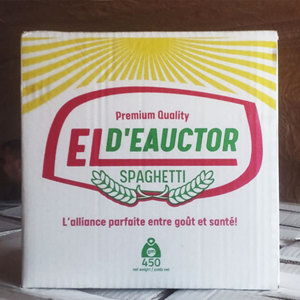 สปาเก็ตตี้อียิปต์ EL-D'EAUCTOR พาสต้า 450 กรัม |   พาสต้าคุณภาพส่งออกจากอียิปต์ |   ตลาดสินค้าเฮติ - Product Image 6