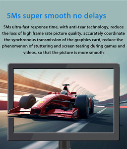 15.4จอคอมพิวเตอร์ขนาดเล็ก15.6นิ้ว FHD HD มีลำโพงในตัว HDR 72% NTSC แบบพกพาจอภาพ LED HD Mi VGA VESA MOUNT - Product Image 5