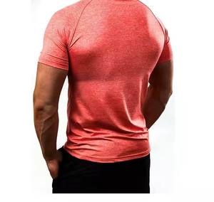 Camisetas de manga corta para hombre, todos los colores, 100% algodón, peso pesado, 400gsm, camiseta con logotipo personalizado, estilo ajustado, cuello redondo - Product Image 5