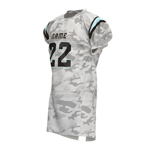 Venta caliente precio barato uniforme de fútbol americano diseño personalizado último diseño uniforme de fútbol americano - Product Image 3