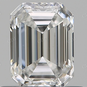 แหวนเพชรโมอิส0.50CT มรกต14K สีขาวทองครึ่งนิรันดร์แหวนหมั้นและแหวนแต่งงานสำหรับผู้หญิงผลิตในอินเดีย - Product Image 5