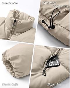 เสื้อแจ็คเก็ตพัฟเฟอร์กันหนาวสำหรับผู้หญิงและผู้ชาย ราคาประหยัด คอตั้ง กันน้ำ กันลม สำหรับฤดูหนาวปี 2026 - Product Image 3