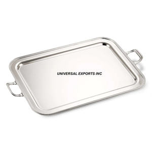 Plateau de service à chocolat rectangulaire fait main nouveau design élégant plateau en métal de fantaisie de vente chaude durable écologique pour - Product Image 2