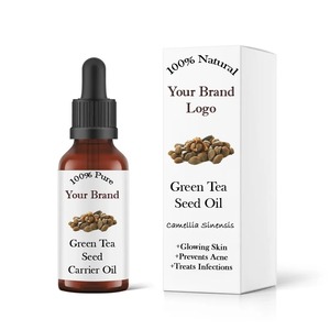100% huile de graines de thé vert pur de haute qualité camélia sinensis soins de la peau hydratant pressé à froid anti-âge huile de graines de thé vert - Product Image 2