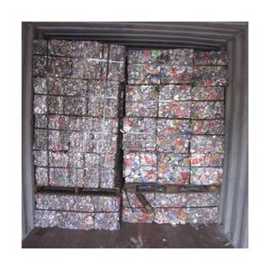 Material de lata de aluminio UBC de chatarra a granel 99.99% Grado Superior puro para derretir y fabricar productos de metal reciclados industriales - Product Image 3