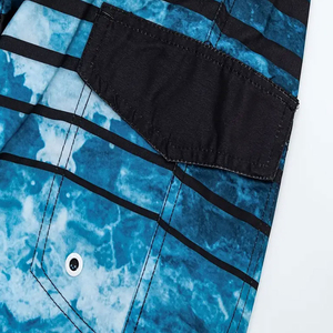 Shorts de course pour hommes en polyester/coton, conception OEM, personnalisés en usine, respirants, séchage rapide, collection été, taille élastique - Product Image 5