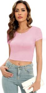 Recién llegado, Top corto para mujer, mejor precio, calidad duradera, buen material, logotipo personalizado para Top corto para mujer - Product Image 3