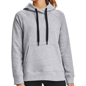 Sudadera con capucha de invierno para mujer al por mayor, 100% algodón polar, con logo frontal personalizado, efecto lavado, hombros caídos, transpirable - Product Image 4