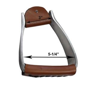 Estribos de Acero Inoxidable de Alta Calidad con Color Personalizado, Logotipo Personalizado, Estribos Ecuestres Occidentales para Montar a Caballo en Venta - Product Image 6