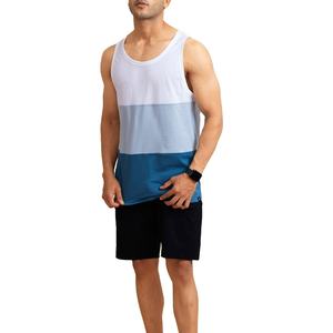 Pure Cotton <b>Men's</b> Custom Sublimation <b>Tank</b> <b>Top</b> OEM Service Durable High Street Style Anti-Pilling Athletic Gym Vest Bulk Purchase - Product Image 1