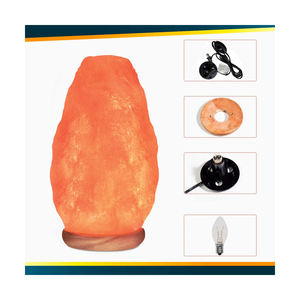 Nouveau Design Air Purifier Décoration Sel de l'Himalaya Lave Forme Naturelle de l'Himalaya Lampes au Sel Rose - Product Image 5