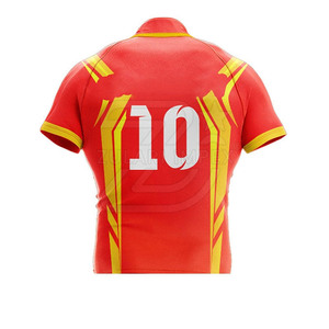 Uniforme de Rugby de Diseño Único Fabricado en Fábrica, Logotipo Personalizado y Diseño Impreso, Uniforme de Rugby de Secado Rápido en Material de Poliéster - Product Image 4