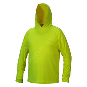Sweat à capuche de sécurité en polyester léger réfléchissant haute visibilité pour homme-Vêtements de travail idéaux et équipement de sécurité - Product Image 1