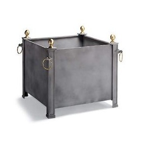 Top Selling High Quality Vintage Antique Finished Metal Iron Classic Square Outdoor Garden Decoration <b>Plant</b> <b>Large</b> Planters Pots - Product Image 2