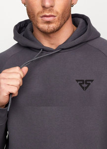 Conjunto de chándales Diseñador Hoody Jogging Bottoms Jersey gris chándales sudaderas con capucha y Conjunto de 2 piezas con bordado personalizado OME - Product Image 2