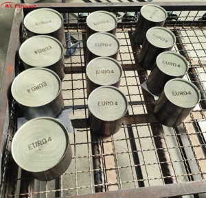 벌집 금속 촉매 고유량 금속 Euro4, Euro5, Euro6 Convertidor Catalitico 맞춤형 300 메쉬, 400 메쉬, 500 메쉬 - Product Image 2