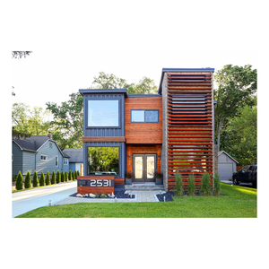 Conteneur sec de haute qualité de 20 pieds et 40 pieds, conteneur d'expédition préfabriqué pliable, maisons portables, mini-maison de 2, 3 ou 5 chambres, origine Belgique - Product Image 4