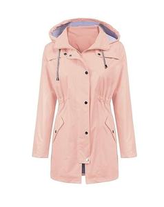 Veste coupe-vent personnalisable pour femmes Qualité supérieure Doux Matelassé Long Casual Wear Usine Directe En Gros Nylon - Product Image 1