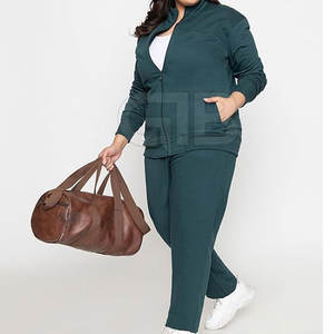 Vêtements décontractés avec logo personnalisé Vente d'usine Survêtement personnalisé pour femmes Survêtement de haute qualité pour femmes - Product Image 5