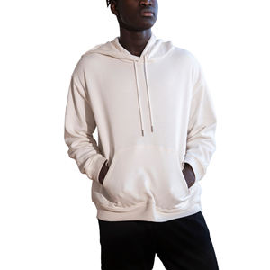 Custom Logo 500 GSM High Quality 100% Cotton Fleece Drawstring <b>Hoodie</b> for <b>Men</b> Embroidered Full <b>Zip</b> Long Sleeves Classic Winter - Product Image 3