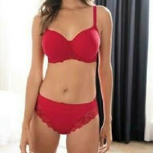 Ensemble de sous-vêtements de bikini en tissu doux, deux pièces, design doux au toucher pour femmes, ensemble de bikini - Product Image 6